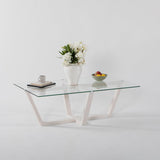 Măsuță de cafea Amalfi, Diverse culori, Diverse configurații, Diverse dimensiuni - Alb - 105x65x35 cm - Standard | SKU: 552NOS1453 | Măsuță de cafea Amalfi, varianta Alb - 105x65x35 cm - Standard, produs pentru amenajarea locuinței, disponibil online în România la CasaMob