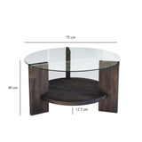 Măsuță de cafea Mahal, Diverse culori, 75x75x40 cm - Antracit | SKU: 552NOS1457 | Măsuță de cafea Mahal, 75x75x40 cm, varianta Antracit, produs pentru amenajarea locuinței, disponibil online în România la CasaMob