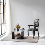 Măsuță de cafea Mahal, Diverse culori, 75x75x40 cm - Antracit | SKU: 552NOS1457 | Măsuță de cafea Mahal, 75x75x40 cm, varianta Antracit, produs pentru amenajarea locuinței, disponibil online în România la CasaMob