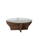Măsuță de cafea Amphora, Diverse culori, Diverse dimensiuni - Nuc - 92x92x35 cm | SKU: 552NOS1471 | Măsuță de cafea Amphora, varianta Nuc - 92x92x35 cm, produs pentru amenajarea locuinței, disponibil online în România la CasaMob