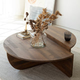 Măsuță de cafea Podium Wood, Diverse culori, 90x60x30 cm - Nuc | SKU: 552NOS1476 | Măsuță de cafea Podium Wood, 90x60x30 cm, varianta Nuc, produs pentru amenajarea locuinței, disponibil online în România la CasaMob