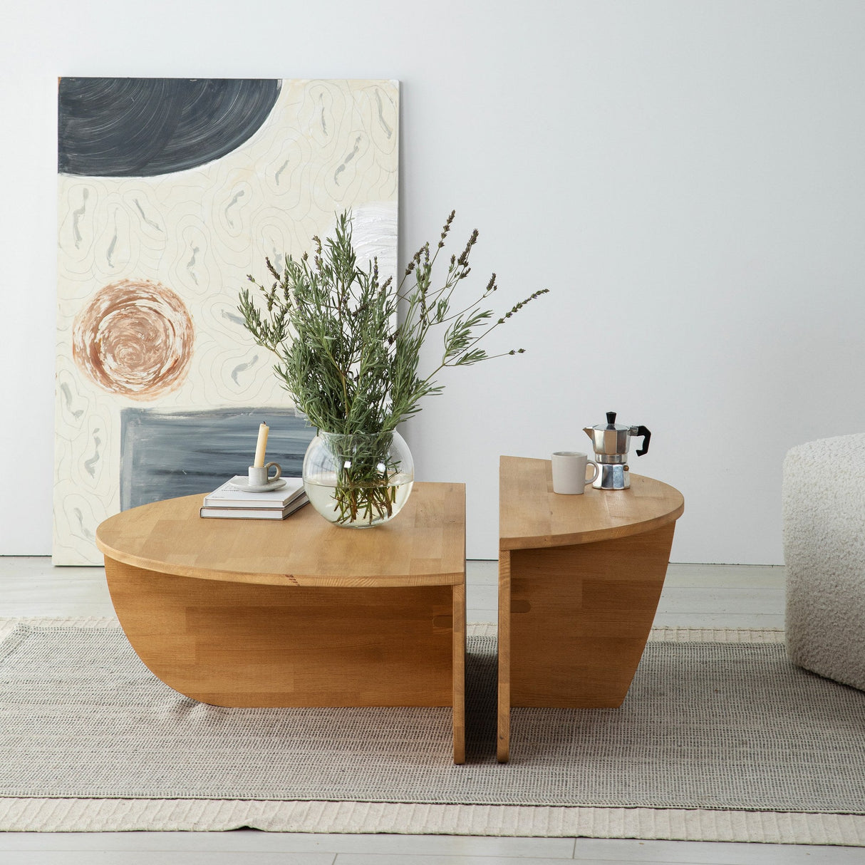 Măsuță de cafea Podium Wood, Diverse culori, 90x60x30 cm - Stejar | SKU: 552NOS1477 | Măsuță de cafea Podium Wood, 90x60x30 cm, varianta Stejar, produs pentru amenajarea locuinței, disponibil online în România la CasaMob