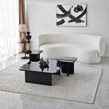 Măsuță de cafea Jazz, Diverse culori, 80x80x30 cm - Negru - Fumuriu | SKU: 552NOS1479 | Măsuță de cafea Jazz, 80x80x30 cm, varianta Negru - Fumuriu, produs pentru amenajarea locuinței, disponibil online în România la CasaMob
