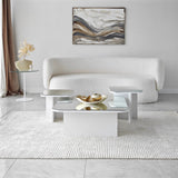 Măsuță de cafea Jazz, Diverse culori, 80x80x30 cm - Alb | SKU: 552NOS1480 | Măsuță de cafea Jazz, 80x80x30 cm, varianta Alb, produs pentru amenajarea locuinței, disponibil online în România la CasaMob