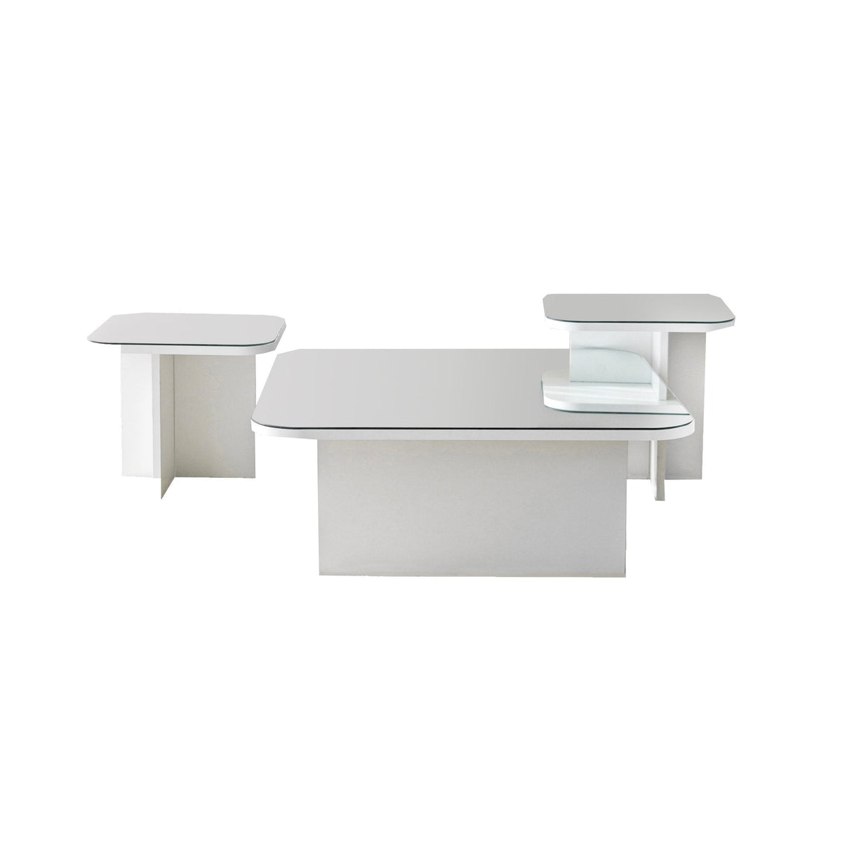 Măsuță de cafea Jazz, Diverse culori, 80x80x30 cm - Alb | SKU: 552NOS1480 | Măsuță de cafea Jazz, 80x80x30 cm, varianta Alb, produs pentru amenajarea locuinței, disponibil online în România la CasaMob