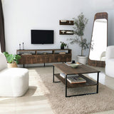 Comoda TV Helen - Walnut, Nuc, 50x12x15 cm