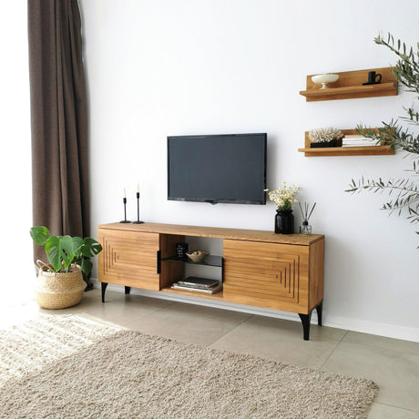 Comoda TV Joanne - Oak, Stejar, 50x12x15 cm