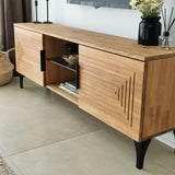Comoda TV Joanne - Oak, Stejar, 50x12x15 cm