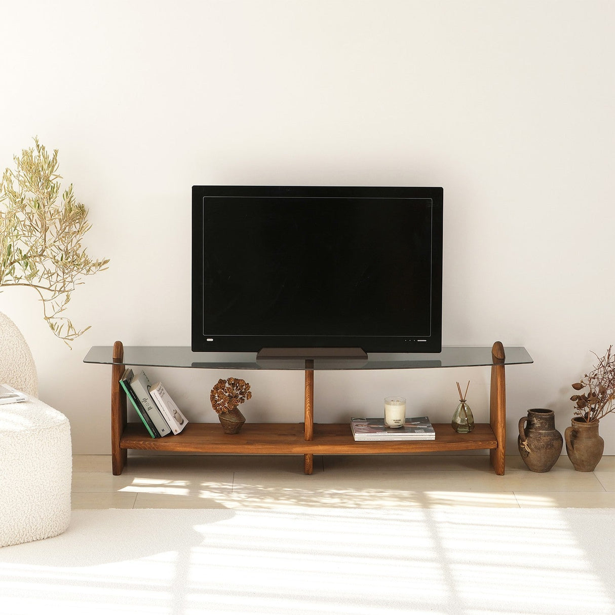 Comodă TV Surf, Diverse culori, 160x35x45 cm - Castaniu - Fumuriu | SKU: 552NOS1534 | Comodă TV Surf, 160x35x45 cm, varianta Castaniu - Fumuriu, produs pentru amenajarea locuinței, disponibil online în România la CasaMob
