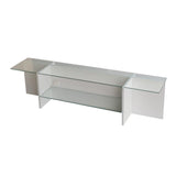 Comodă TV Escape TV, Diverse culori, 158x35x40 cm - Alb | SKU: 552NOS1601 | Comodă TV Escape TV, 158x35x40 cm, varianta Alb, produs pentru amenajarea locuinței, disponibil online în România la CasaMob