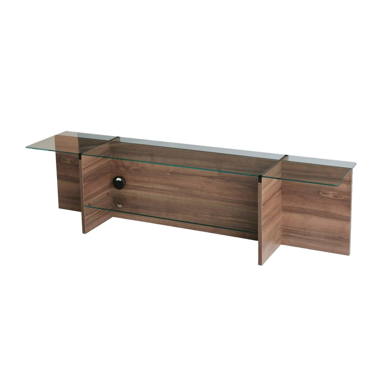 Comodă TV Escape TV, Diverse culori, 158x35x40 cm - Nuc | SKU: 552NOS1602 | Comodă TV Escape TV, 158x35x40 cm, varianta Nuc, produs pentru amenajarea locuinței, disponibil online în România la CasaMob