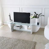 Comodă TV Lily TV, Diverse culori, 158x35x40 cm - Alb | SKU: 552NOS1603 | Comodă TV Lily TV, 158x35x40 cm, varianta Alb, produs pentru amenajarea locuinței, disponibil online în România la CasaMob
