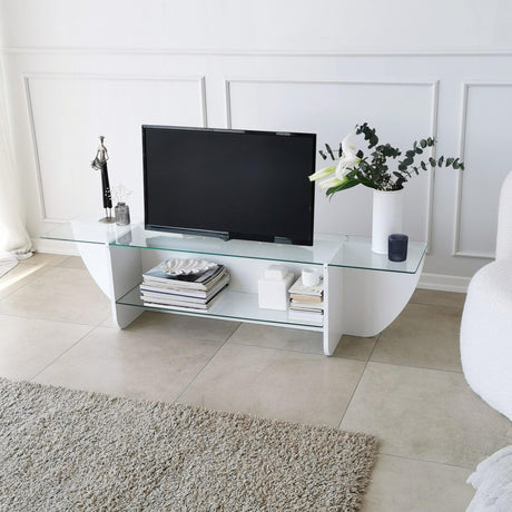 Comodă TV Lily TV, Diverse culori, 158x35x40 cm
