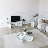 Comodă TV Lily TV, Diverse culori, 158x35x40 cm - Alb | SKU: 552NOS1603 | Comodă TV Lily TV, 158x35x40 cm, varianta Alb, produs pentru amenajarea locuinței, disponibil online în România la CasaMob