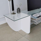 Comodă TV Lily TV, Diverse culori, 158x35x40 cm - Alb | SKU: 552NOS1603 | Comodă TV Lily TV, 158x35x40 cm, varianta Alb, produs pentru amenajarea locuinței, disponibil online în România la CasaMob