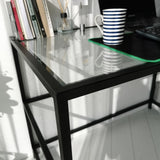 Birou Master M101, Negru, 60x75x130 cm