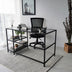 Birou Master M101F, Negru, 60x75x130 cm, SKU 552NOS1704