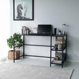 Birou Master M101F, Negru, 60x75x130 cm