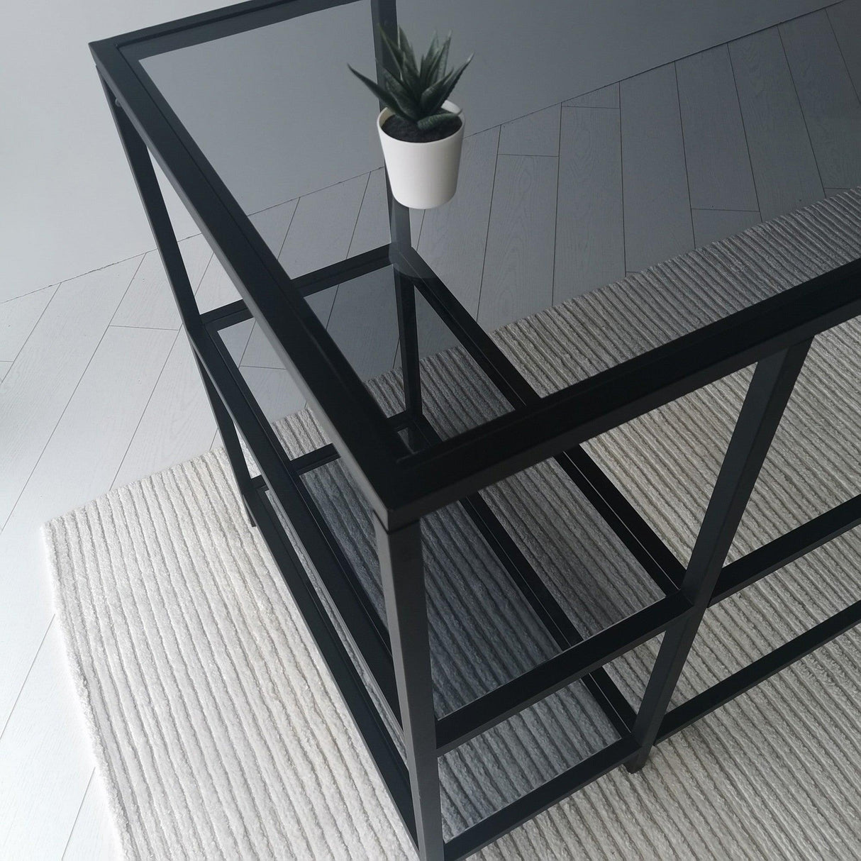 Birou Master M101F, Negru, 60x75x130 cm