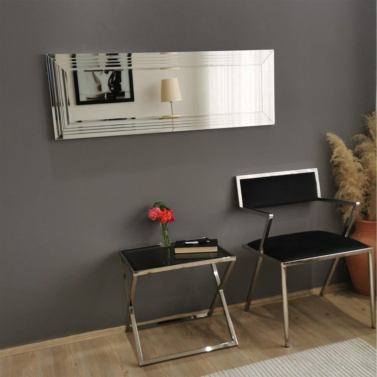 Oglindă A301Y, Argint, 3x40x120 cm, SKU 552NOS2119