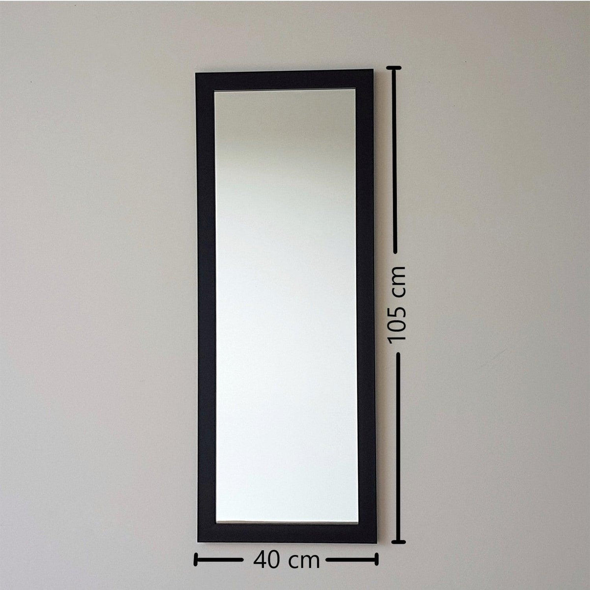 Oglindă A203, Negru, 3x105x40 cm, SKU 552NOS2177