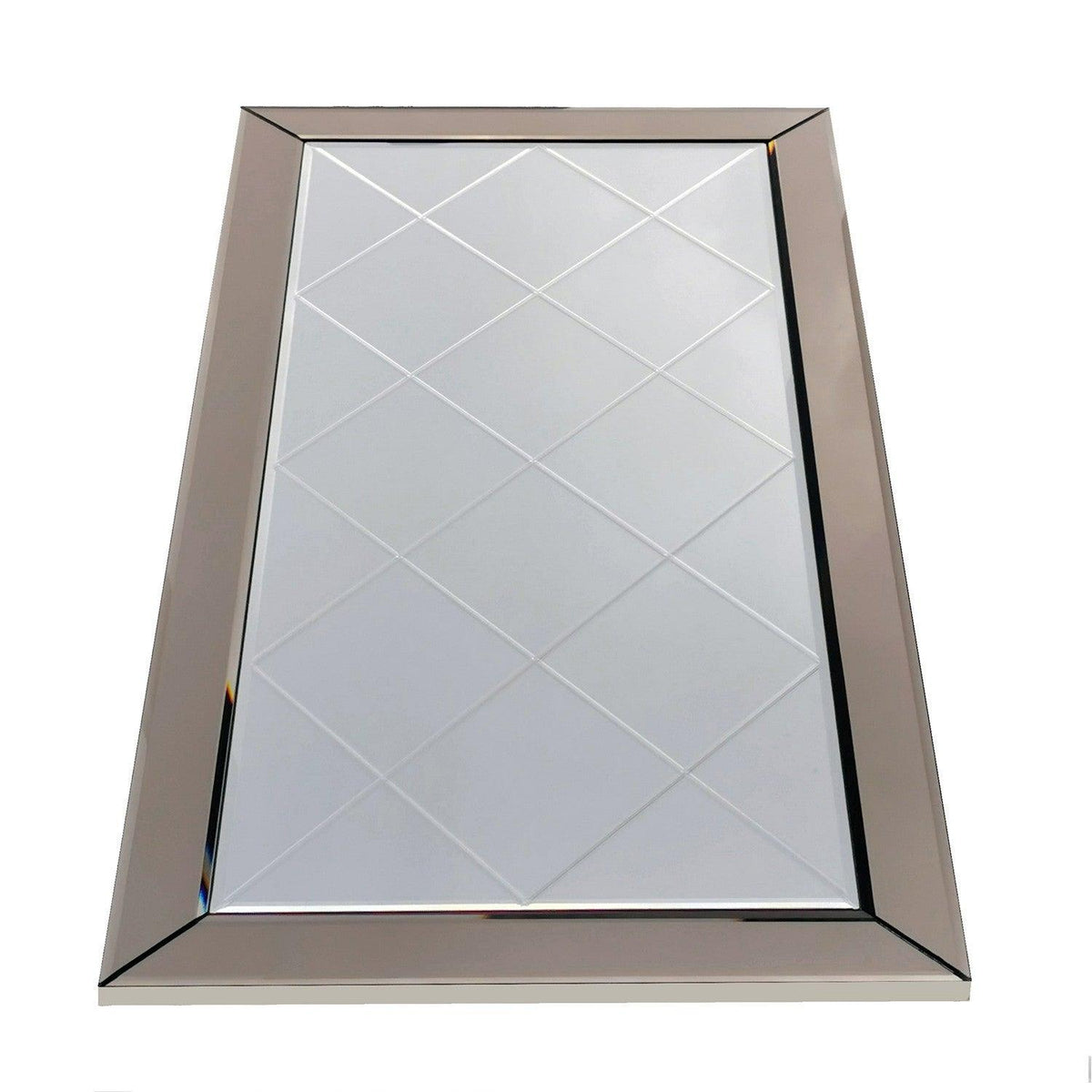 Oglinda decorativa Avant, Argint, 65x130x2 cm, SKU 552NOS2198