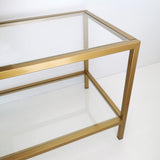 Comoda TV Basic Gold TV501, Aur, 40x45x130 cm