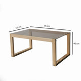 Măsuță de cafea Via, Diverse culori, Diverse dimensiuni - Natur - 85x55x40 cm | SKU: 552NOS2225 | Măsuță de cafea Via, varianta Natur - 85x55x40 cm, produs pentru amenajarea locuinței, disponibil online în România la CasaMob