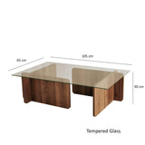 Măsuță de cafea Escape, Diverse culori, Diverse dimensiuni - Nuc - 105x65x30 cm | SKU: 552NOS2232 | Măsuță de cafea Escape, varianta Nuc - 105x65x30 cm, produs pentru amenajarea locuinței, disponibil online în România la CasaMob