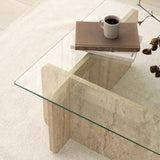 Măsuță de cafea Escape, Diverse culori, Diverse dimensiuni - Travertin - 105x65x30 cm | SKU: 552NOS2503 | Măsuță de cafea Escape, varianta Travertin - 105x65x30 cm, produs pentru amenajarea locuinței, disponibil online în România la CasaMob