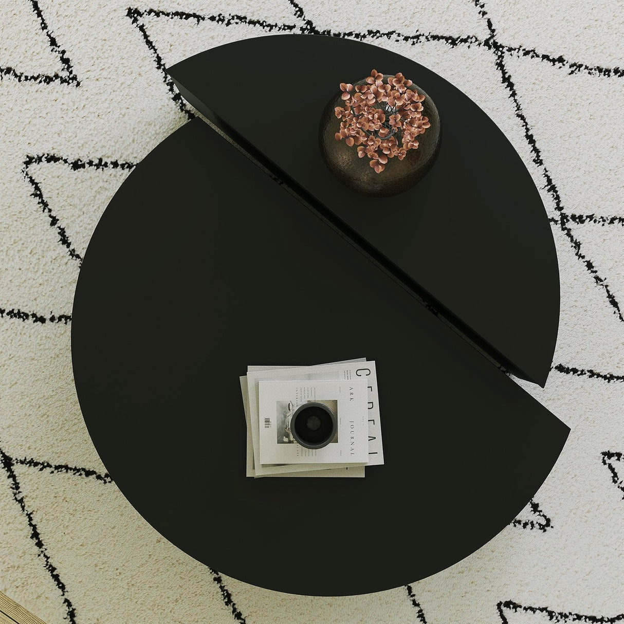 Măsuță de cafea Podium, Diverse culori, Diverse dimensiuni - Negru - 90x60x30 cm | SKU: 552NOS2475 | Măsuță de cafea Podium, varianta Negru - 90x60x30 cm, produs pentru amenajarea locuinței, disponibil online în România la CasaMob