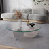 Alb - 90x90x30 cm - Standard | SKU: 552NOS2237 | Măsuță de cafea Lily, varianta Alb - 90x90x30 cm - Standard, produs pentru amenajarea locuinței, disponibil online în România la CasaMob