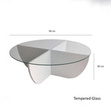 Măsuță de cafea Lily, Diverse culori, Diverse configurații, Diverse dimensiuni - Alb - 90x90x30 cm - Standard | SKU: 552NOS2237 | Măsuță de cafea Lily, varianta Alb - 90x90x30 cm - Standard, produs pentru amenajarea locuinței, disponibil online în România la CasaMob