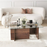 Măsuță de cafea New Escape, Diverse culori, 105x65x40 cm - Nuc | SKU: 552NOS2244 | Măsuță de cafea New Escape, 105x65x40 cm, varianta Nuc, produs pentru amenajarea locuinței, disponibil online în România la CasaMob