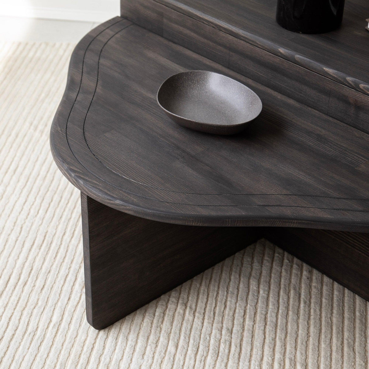 Masuta de cafea Reis Coffee Table, Gri, 90 x 40 x 45 cm - Gri, SKU 552NOS2252
