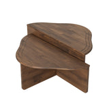 Masuta de cafea Reis Coffee Table, Gri, 90 x 40 x 45 cm - Nuc, SKU 552NOS2252