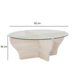 Măsuță de cafea Amphora, Diverse culori, Diverse dimensiuni - Alb - 92x92x36 cm | SKU: 552NOS2255 | Măsuță de cafea Amphora, varianta Alb - 92x92x36 cm, produs pentru amenajarea locuinței, disponibil online în România la CasaMob
