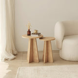 Set de măsuțe de cafea Mushroom, Diverse culori, Diverse configurații, Diverse dimensiuni - Stejar safir - 40x40x50 cm - 2 bucăți | SKU: 552NOS2273 | Set de măsuțe de cafea Mushroom, varianta Stejar safir - 40x40x50 cm - 2 bucăți, produs pentru amenajarea locuinței, disponibil online în România la CasaMob