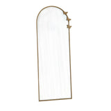 Oglindă mare Portal A904, Auriu mat, 65x2x180 cm