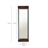 Oglindă mare Murano, Diverse culori, 50x3x170 cm - Nuc - Fumuriu | SKU: 552NOS2327 | Oglindă mare Murano, 50x3x170 cm, varianta Nuc - Fumuriu, produs pentru amenajarea locuinței, disponibil online în România la CasaMob