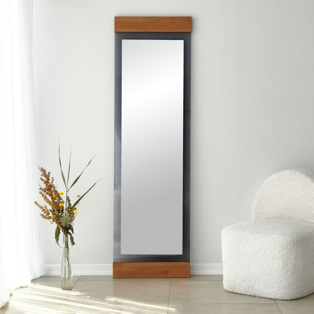 Oglindă mare Murano, Diverse culori, 50x3x170 cm - Stejar - Fumuriu | SKU: 552NOS2328 | Oglindă mare Murano, 50x3x170 cm, varianta Stejar - Fumuriu, produs pentru amenajarea locuinței, disponibil online în România la CasaMob
