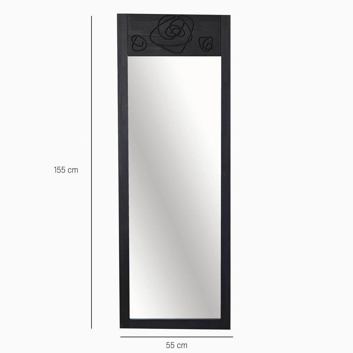 Oglindă mare Roses, Diverse culori, 55x2x155 cm - Oglindă mare Roses, Diverse culori, 55x2x155 cm, SKU 552NOS2349, imagine 6