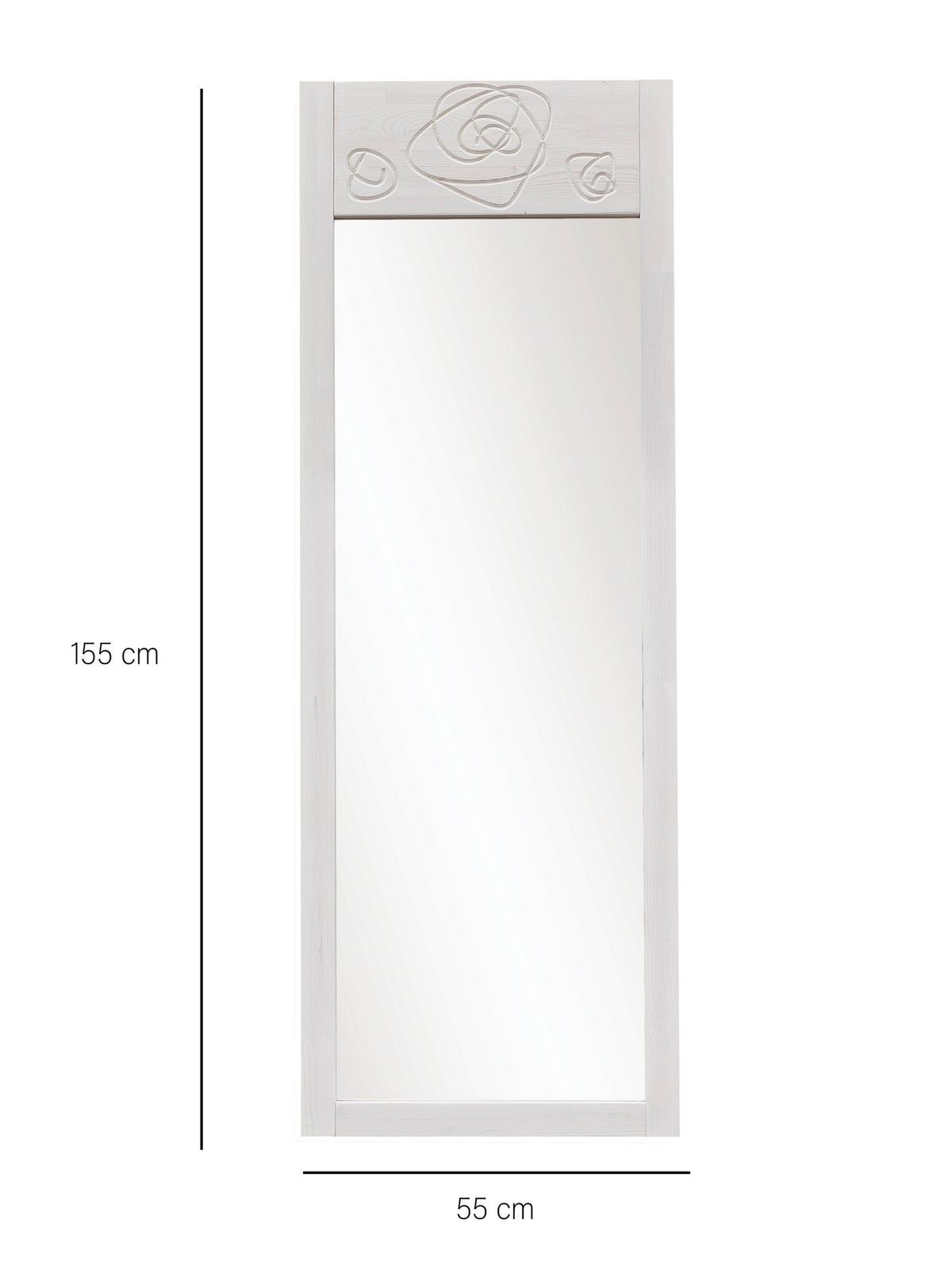 Oglindă mare Roses, Diverse culori, 55x2x155 cm, SKU 552NOS2350, imagine 12