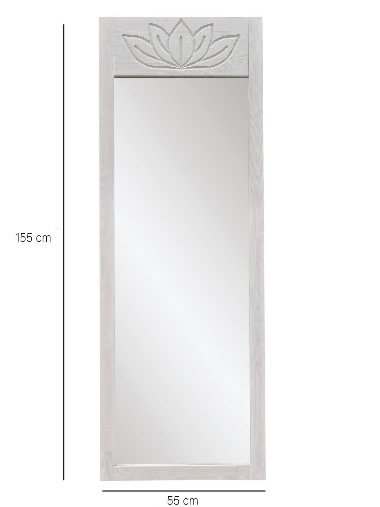 Oglindă mare Lotus, Diverse culori, 55x2x155 cm - Oglindă mare Lotus, Diverse culori, 55x2x155 cm, SKU 552NOS2352, imagine 14