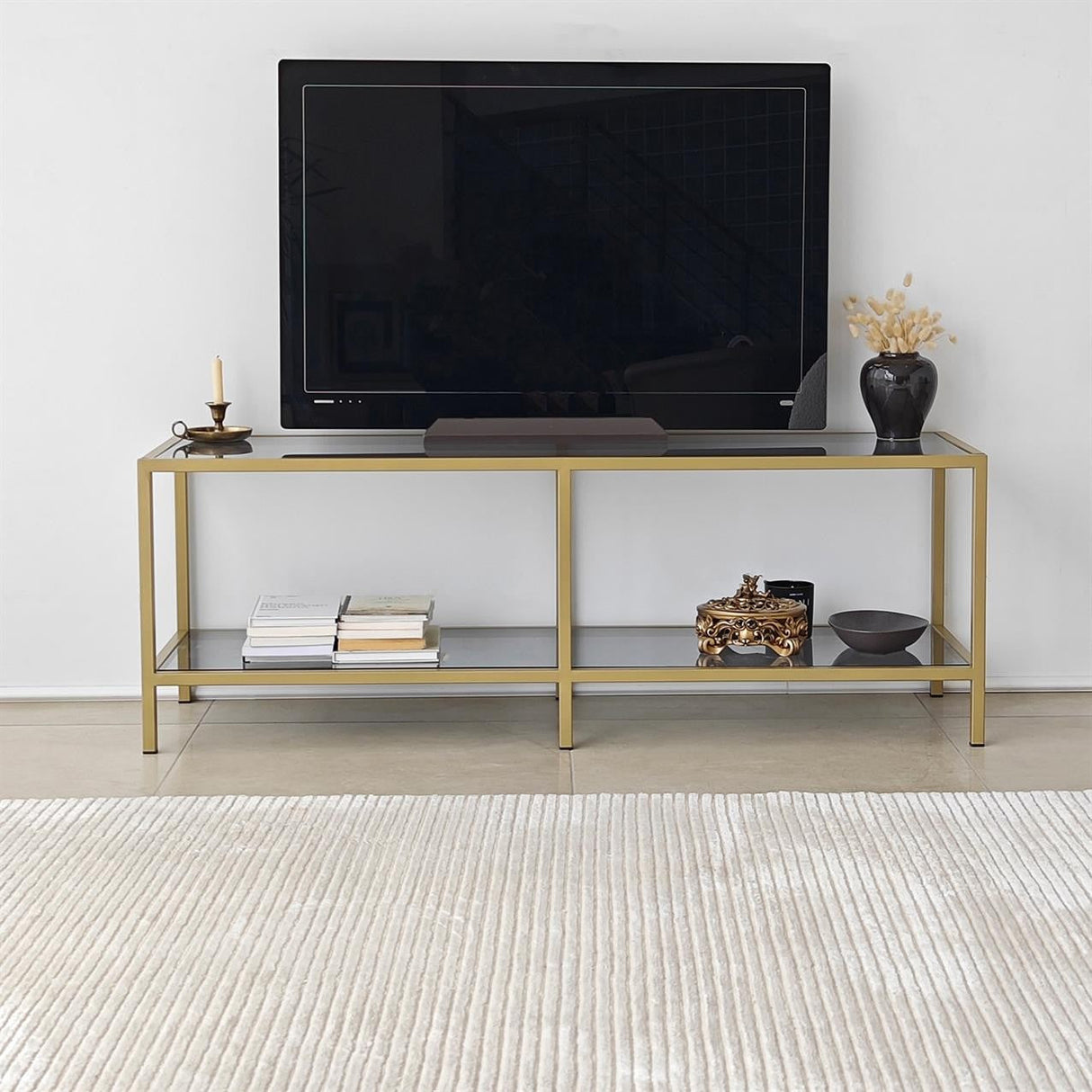 Mobila de baza 130x40 - Dark Grey Gold, SKU 552NOS2358