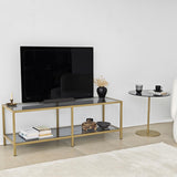 Mobila de baza 130x40 - Dark Grey Gold, SKU 552NOS2358