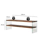 Mobila Aqua TV 140x35 - Natural, SKU 552NOS2361
