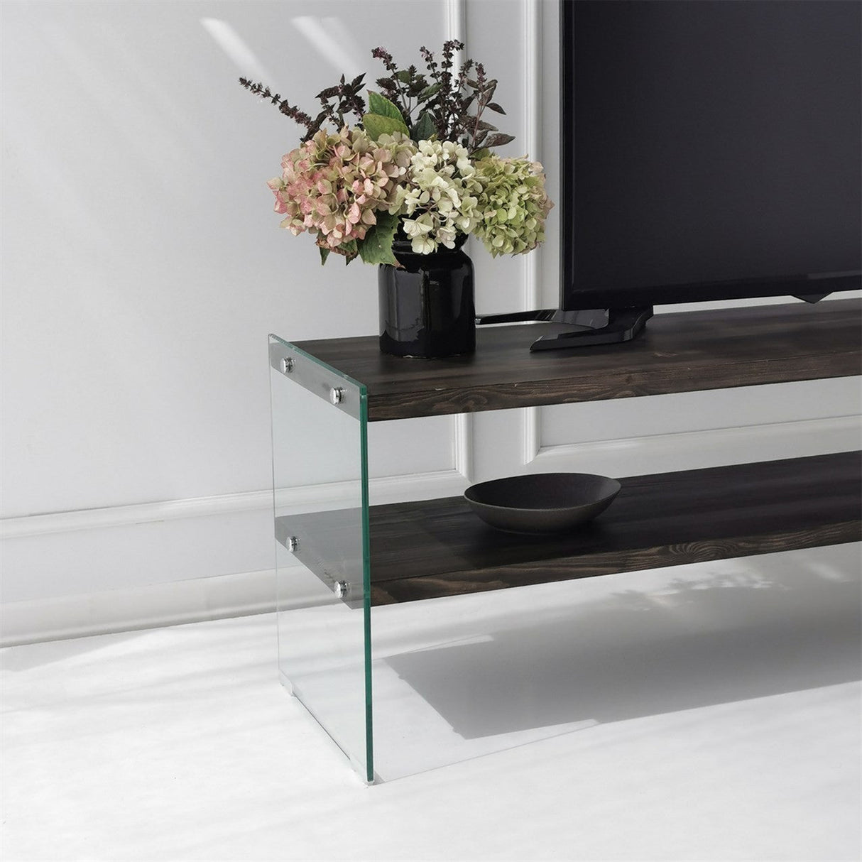 Mobila Aqua TV 140x35 - Anthracite, SKU 552NOS2361