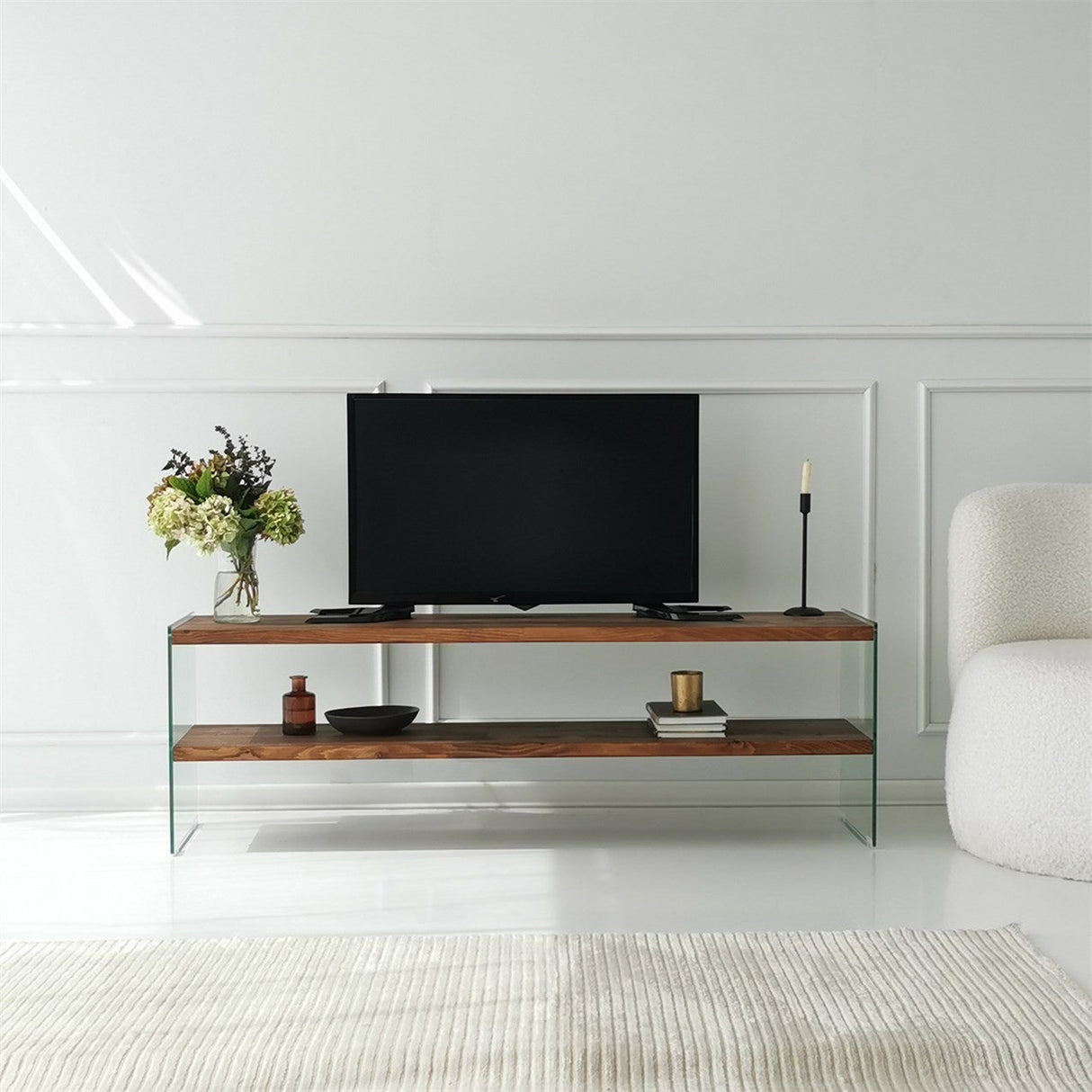 Mobila Aqua TV 140x35 - Natural, SKU 552NOS2361