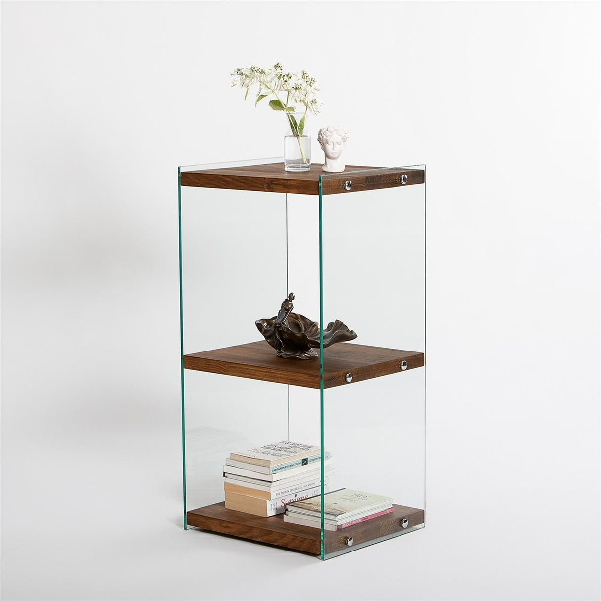 Bibliotecă Aqua 2, Natur, 40x35x80 cm